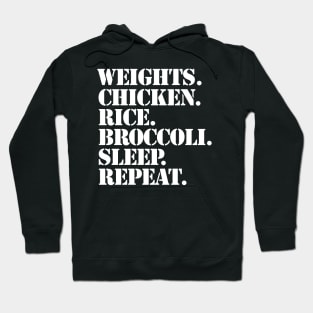 Eating Healthy is how you get fit Hoodie